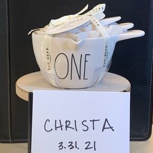 Rae Dunn Measuring Cups-New with Tags!